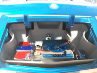 2005 Maisto Pro Rodz 1971 Chevrolet Chevelle SS Convertible Blue 1/18 Scale Die Cast Toy Car Vehicle with Opening Doors, Hood, and Trunk New in Box
