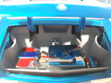 2005 Maisto Pro Rodz 1971 Chevrolet Chevelle SS Convertible Blue 1/18 Scale Die Cast Toy Car Vehicle with Opening Doors, Hood, and Trunk New in Box