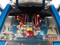 2005 Maisto Pro Rodz 1971 Chevrolet Chevelle SS Convertible Blue 1/18 Scale Die Cast Toy Car Vehicle with Opening Doors, Hood, and Trunk New in Box