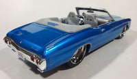 2005 Maisto Pro Rodz 1971 Chevrolet Chevelle SS Convertible Blue 1/18 Scale Die Cast Toy Car Vehicle with Opening Doors, Hood, and Trunk New in Box