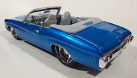 2005 Maisto Pro Rodz 1971 Chevrolet Chevelle SS Convertible Blue 1/18 Scale Die Cast Toy Car Vehicle with Opening Doors, Hood, and Trunk New in Box