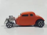 Maisto 1934 Ford Hot Rod Orange Die Cast Toy Car Vehicle