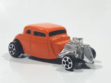 Maisto 1934 Ford Hot Rod Orange Die Cast Toy Car Vehicle