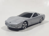 Maisto 1997 Chevrolet Corvette Silver Die Cast Toy Car Vehicle