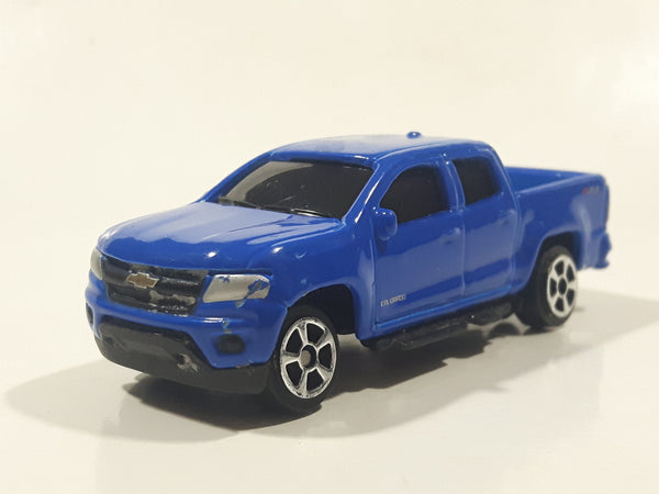 Maisto 2015 Chevrolet Colorado Truck Blue 1:64 Scale Die Cast Toy Car Vehicle