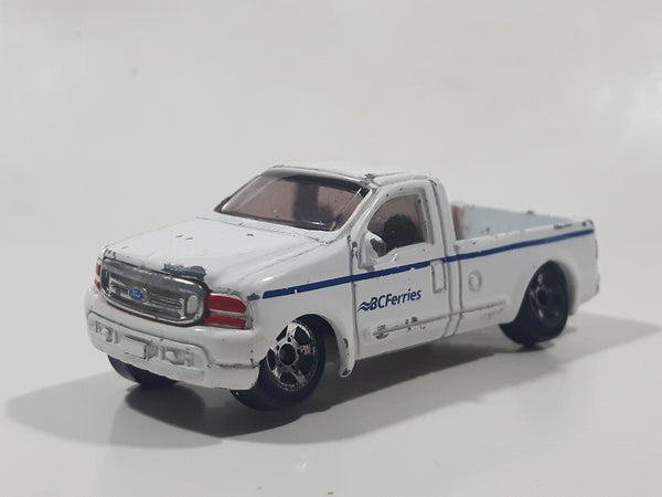 Realtoy BC Ferries Ford F-Series White Pickup Truck Die Cast Toy Car Vehicle