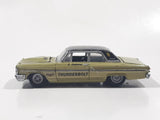 2008 Playing Mantis Johnny Lightning Muscle Cars No. 978 1964 Ford Fairlane 500 Thunderbolt Olive Green with Black Roof Die Cast Toy Car Vehicle with Opening Hood