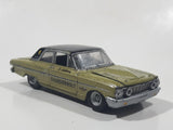 2008 Playing Mantis Johnny Lightning Muscle Cars No. 978 1964 Ford Fairlane 500 Thunderbolt Olive Green with Black Roof Die Cast Toy Car Vehicle with Opening Hood