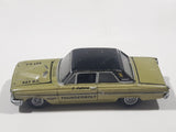 2008 Playing Mantis Johnny Lightning Muscle Cars No. 978 1964 Ford Fairlane 500 Thunderbolt Olive Green with Black Roof Die Cast Toy Car Vehicle with Opening Hood