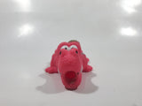 Pink Rubber Alligator Crocodile 3 1/2" Long Toy Figure