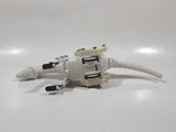 2005 McDonald's Wowwee Robopet Roboreptile White with Black Stripes 7" Long Plastic Toy Figure
