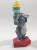 2006 McDonald's Disney The Wild Nigel The Koala Statue of Liberty 4 5/8" Tall Toy Figure