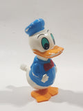 Tomy Walt Disney Productions Donald Duck Wobbling Shaking Wind Up Plastic Toy Figure
