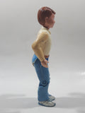 1993 F-P Fisher Price Loving Family Dad in White Shirt and Blue Pants 5 3/4" Tall Toy Figure
