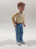1993 F-P Fisher Price Loving Family Dad in White Shirt and Blue Pants 5 3/4" Tall Toy Figure