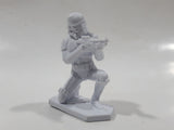 Star Wars Stormtrooper White 1 5/8" Tall Plastic Toy Figure