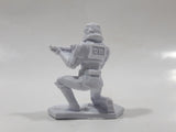 Star Wars Stormtrooper White 1 5/8" Tall Plastic Toy Figure
