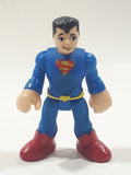 2013 Imaginext DC Comics Super Friends Superman 2 7/8" Tall Toy Figure