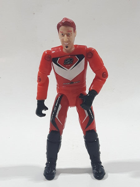 Road Champs MXS Made 2 Race Motocross #63 Rider 3 5/8" Tall Toy Action Figure