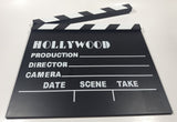 Hollywood Movie Film Director's 10 5/8" x 11 3/8" Wood Wooden Clapboard Clapper