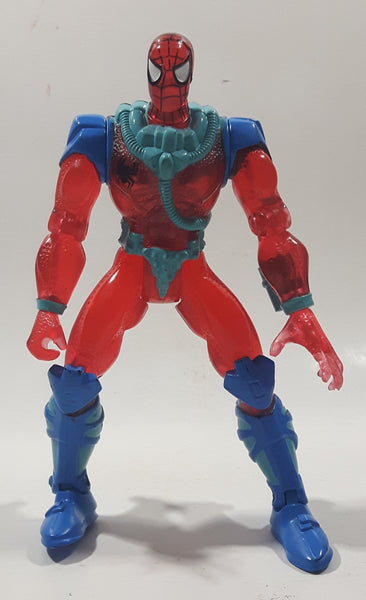 1999 ToyBiz Marvel Ent Web Splashers Spider-Man 5 1/4" Tall Toy Action Figure
