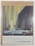 1961 Oldsmobile Ninety-Eight 10 1/4" x 13 5/8" Magazine Print Ad