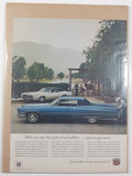 1967 Cadillac 10 1/4" x 13 1/2" Magazine Print Ad