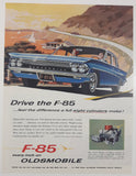 1961 Oldsmobile F-85 10 1/4" x 13 3/8" Magazine Print Ad