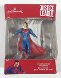 2017 Hallmark WBEI DC Comics Justice League Superman 3 1/4" Tall Christmas Tree Ornament