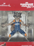 Hallmark Marvel Guardians Of The Galaxy Vol. 2 Rocket Raccoon 3" Tall Christmas Tree Ornament