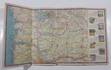 Vintage 1952 Chevron RPM Washington Points Of Interest and Touring Map Booklet