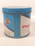 Vintage 1980s Player's Navy Cut Cigarette Tobacco 200g Blue Tin Can