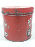 Vintage Imperial Tobacco Old Virginia Choice Smoking Tobacco Red Tin Metal Can