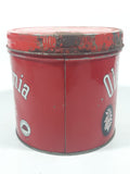 Vintage Imperial Tobacco Old Virginia Choice Smoking Tobacco Red Tin Metal Can