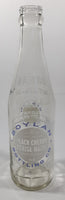 Boylan Black Cherry 9" Tall 355mL Embossed Clear Glass Soda Pop Bottle