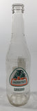 Jarritos Mango 9 1/4" Tall 370mL 12.5 Fl Oz. Embossed Clear Glass Soda Pop Bottle