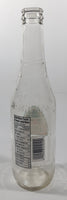 Jarritos Mango 9 1/4" Tall 370mL 12.5 Fl Oz. Embossed Clear Glass Soda Pop Bottle