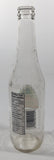 Jarritos Mango 9 1/4" Tall 370mL 12.5 Fl Oz. Embossed Clear Glass Soda Pop Bottle