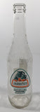 Jarritos Pineapple 9 1/4" Tall 370mL 12.5 Fl Oz. Embossed Clear Glass Soda Pop Bottle