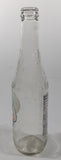 Jarritos Pineapple 9 1/4" Tall 370mL 12.5 Fl Oz. Embossed Clear Glass Soda Pop Bottle