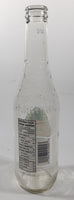 Jarritos Pineapple 9 1/4" Tall 370mL 12.5 Fl Oz. Embossed Clear Glass Soda Pop Bottle