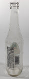 Jarritos Pineapple 9 1/4" Tall 370mL 12.5 Fl Oz. Embossed Clear Glass Soda Pop Bottle