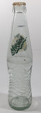 Mirinda 8 3/4" Tall 237mL Embossed Clear Glass Soda Pop Bottle
