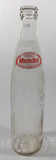 Sidral Mundet 9 1/4" Tall 12 Fl Oz 355mL Embossed Clear Glass Soda Pop Bottle