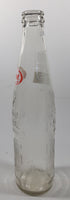 Sidral Mundet 9 1/4" Tall 12 Fl Oz 355mL Embossed Clear Glass Soda Pop Bottle