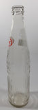 Sidral Mundet 9 1/4" Tall 12 Fl Oz 355mL Embossed Clear Glass Soda Pop Bottle