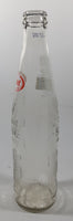 Sidral Mundet 9 1/4" Tall 12 Fl Oz 355mL Embossed Clear Glass Soda Pop Bottle
