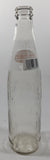 Sidral Mundet 9 1/4" Tall 12 Fl Oz 355mL Embossed Clear Glass Soda Pop Bottle