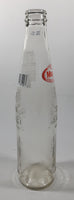 Sidral Mundet 9 1/4" Tall 12 Fl Oz 355mL Embossed Clear Glass Soda Pop Bottle