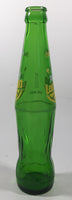 Fruit Soda Juicy Lemon 9 3/8" Tall 240mL Green Glass Soda Pop Bottle